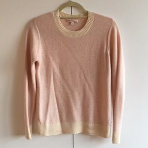 Delicious light pink cashmere sweater